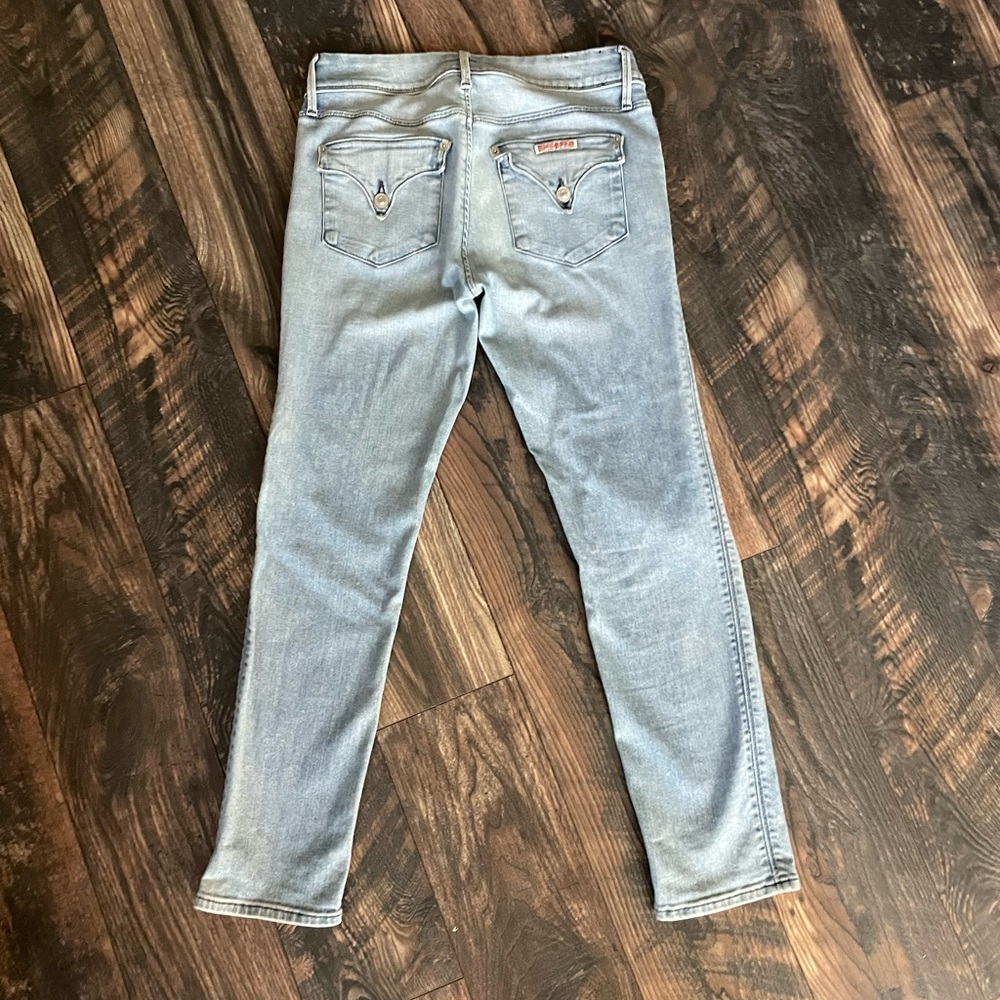 Hudson colin mid rise skinny crop jeans